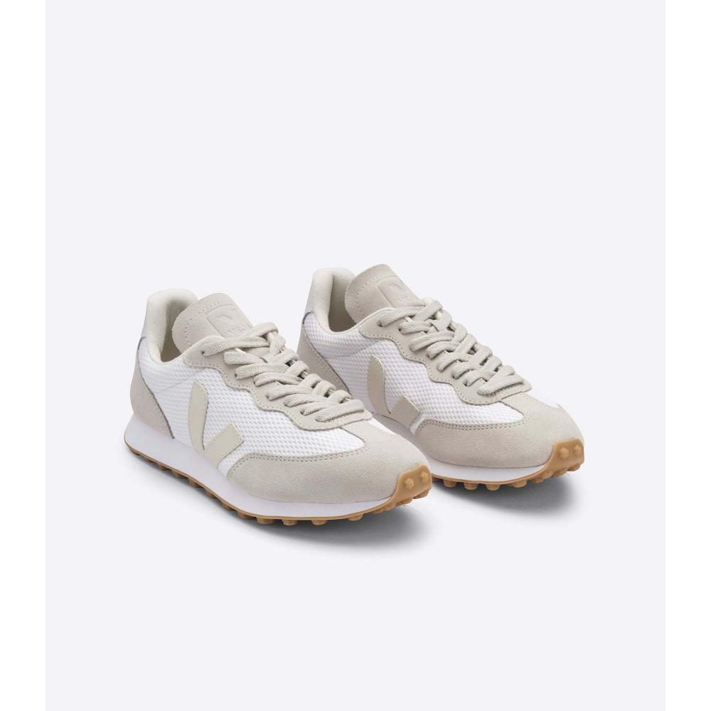 Veja RIO BRANCO ALVEOMESH Hardloopschoenen Heren White/Beige | NL 170NWY